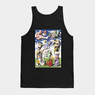 Flat Trippy Valley Tank Top